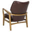 Fauteuil capitonné l 28 po Mondal