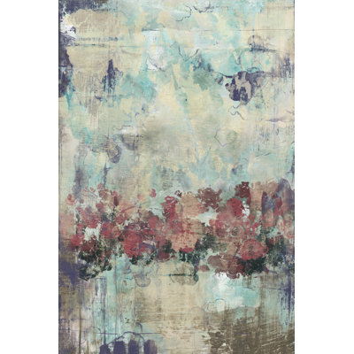 Marsala Field II - Wrapped Canvas Print