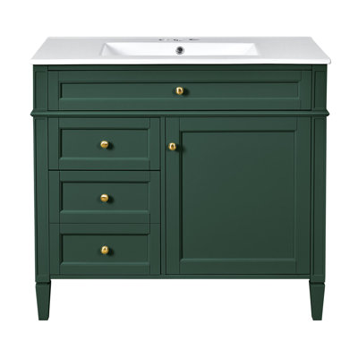 Meuble-lavabo 36 po avec lavabo supérieur