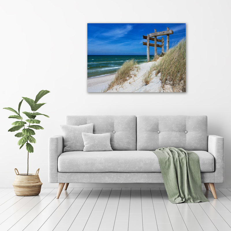 Coastal Dunes - Wrapped Canvas Print