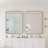 Metal Framed Rectangular Mirror