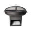 Virgile Round Steel Smokeless Fire Pit