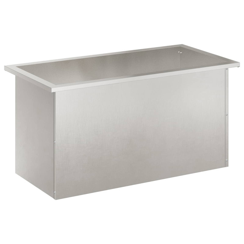 Planter Box, 40cm H x 40cm W x 80cm D, 1