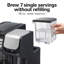 Hamilton Beach® FlexBrew® Trio, cafetière à 2 voies, portion individuelle et casserole complète de 12 tasses, compatible avec les dosettes K-Cup