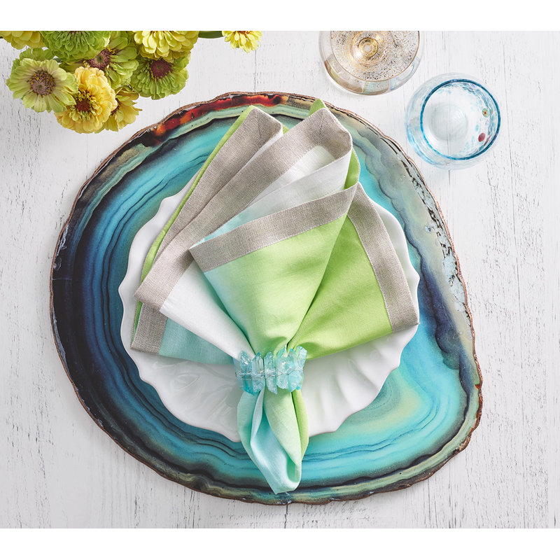 Azure Placemat in Turquoise