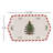 Spode Christmas Tree Peppermint Dessert Tray 12"