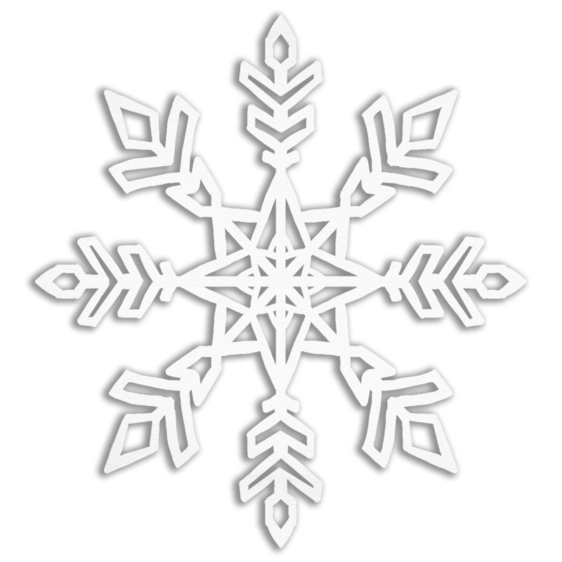 Ornement en forme de vacances sans motif The Holiday Aisle®, Blanc