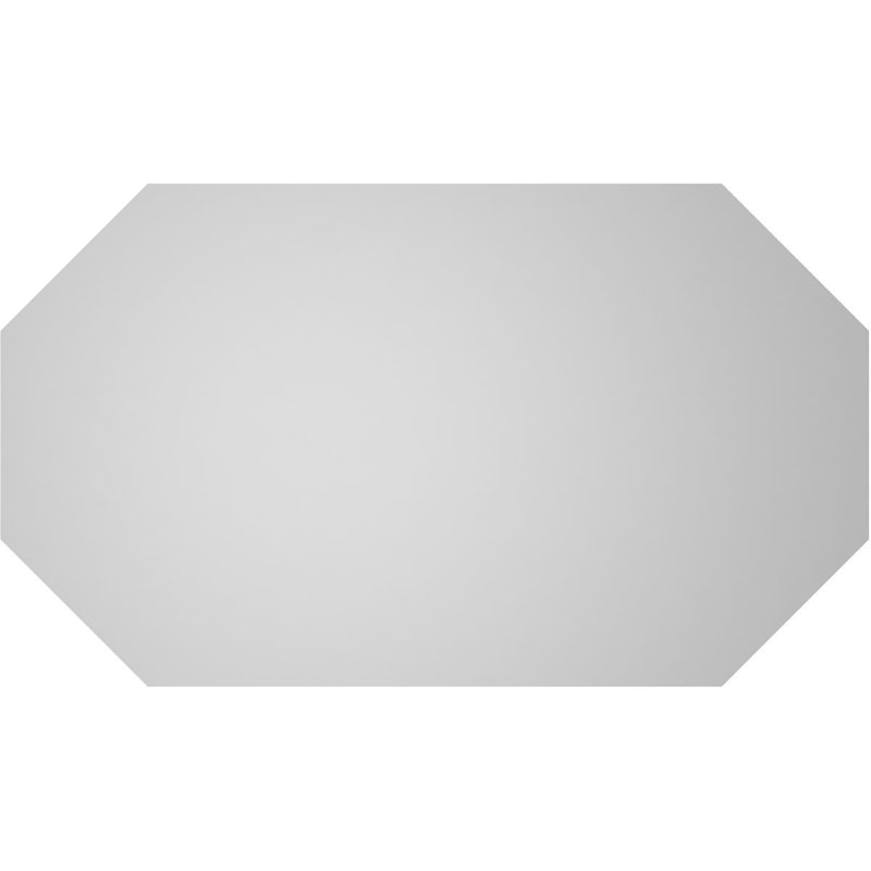 Évent horizontal gondole allongé en surface octogonal Signature, H 22 po x l 38 po x P 1,5 po
