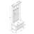 Hall Tree 26'' Wide with Bench and Shoe Storage