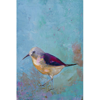 " Vibrant Shorebird I " by Mehmet Altug Painting Print