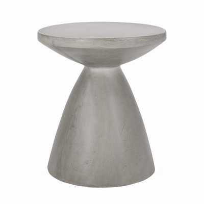 Outdoor Lightweight Concrete Side Table