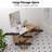 Mellani 48 Inch Floating Bathroom Vanity & Makeup Table Set