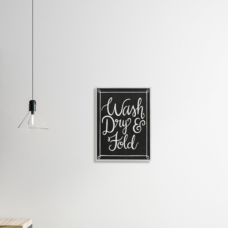 Black and White Motivational Canvas Quote Print, 11 x 14