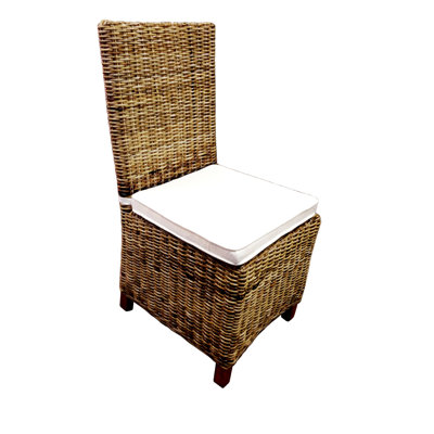 Chaise de patio avec coussin Wurster