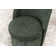 Upholstered Vanity Stool, Swivel Accent Stool with Wingback, Boucle Fabric Make-up Chair