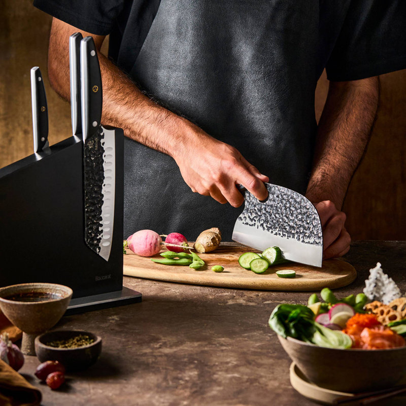 Cuisine::pro® KUROI KIBA 7-Piece Knife Block
