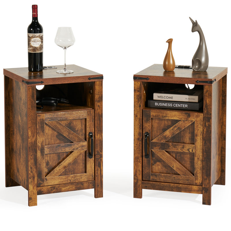 Antrell 14.96'' W Nightstand, Brown
