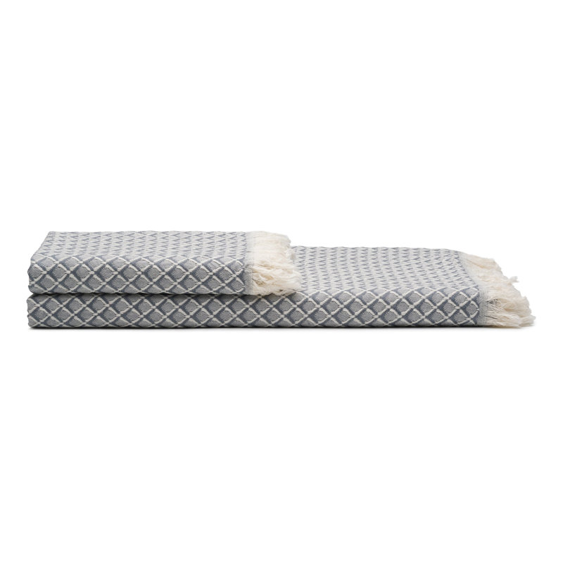 Essuie-mains et serviettes Serenity Grid, Gris