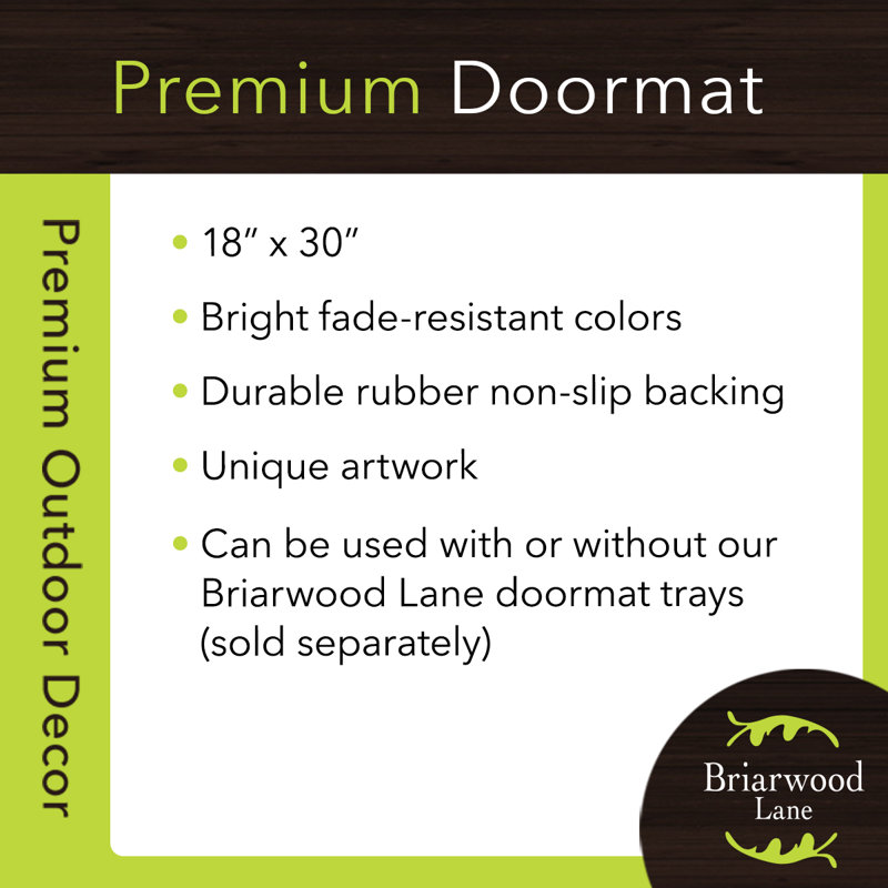 Fall Home Coir Doormat