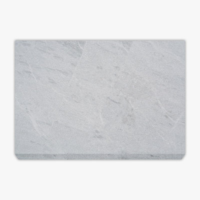 Solto White Grained Texture 16x24 Marble Paver