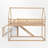 Balmers Kids Twin Over Twin Bunk Bed-2118093434
