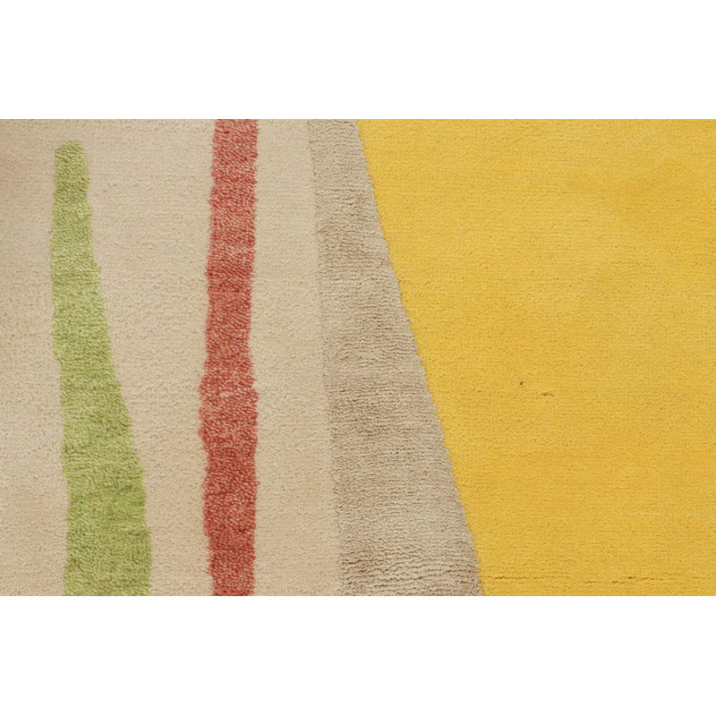 One-of-a-Kind 6'3" Hand Knotted Area Rug