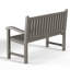 Banc d'extérieur en résine toutes saisons (brun-gris)-377526426