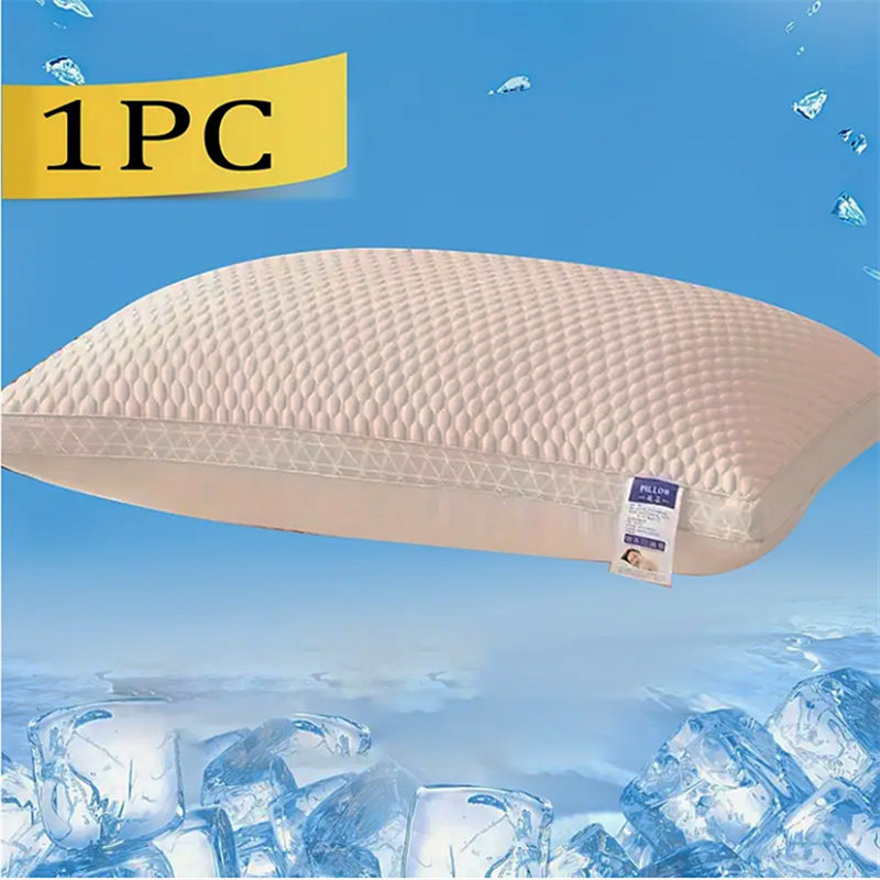 Cooling Breathable Tofu Pillows-Pink(1Pack), Pink