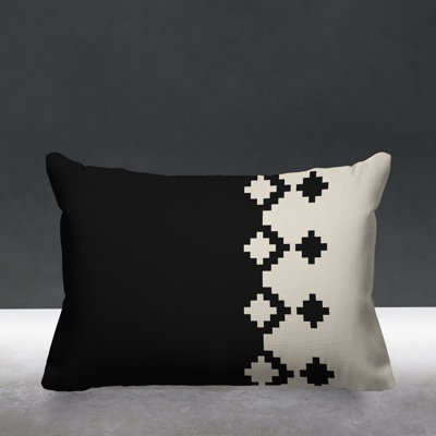 Moki Outdoor Reversible Throw Pillow