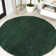Asahi Solid Low-Pile Emerald Rug