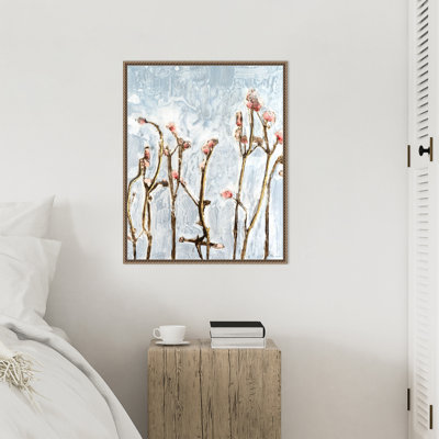 «Mimosa Meadow II» par Michael Willett, reproduction d'art sur toile encadrée