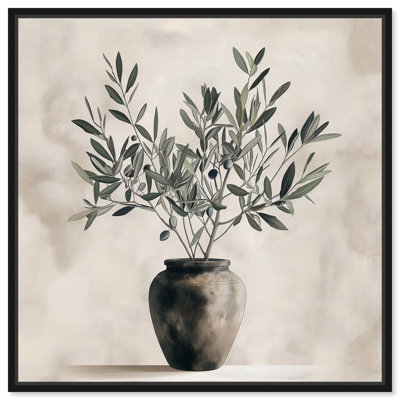 Green Beginnings Canvas Vintage Botanic Art by Art Remedy