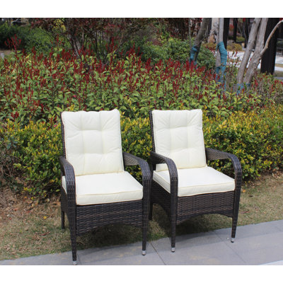 2-Piece Liberatore Dining Chairs With Cushions