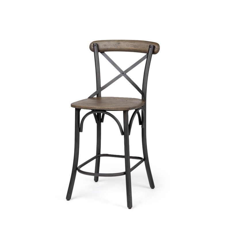 Borough Counter Stool, Brown, Counter Stool (26.25" Seat Height)