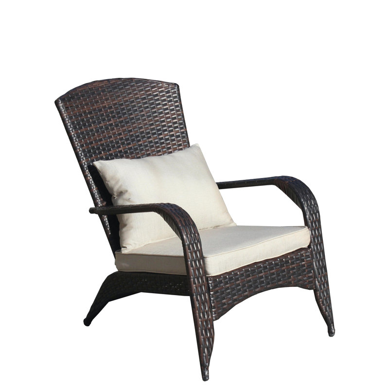 Chaise d'extérieur rembourrée
