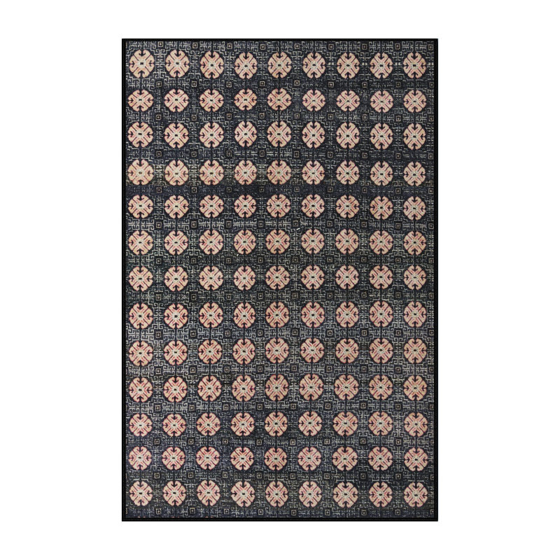 Abstract Indoor Rug, Rectangle 5' x 8'