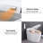 Smart Toilet Bidet Combo With Selfcleaning Nozzle, Heated Seat, Night Light, Knob Control, Power Outage Flushing, Soft Close, Auto Flush, With Remote Control