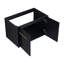 Meuble-lavabo mural de 30 po, aspect châtaignier noir, lavabo en résine épaisse, charnières de porte, meuble-lavabo contemporain de 30 po avec lavabo, style, finition, charnières à fermeture douce et silencieuse-926716160