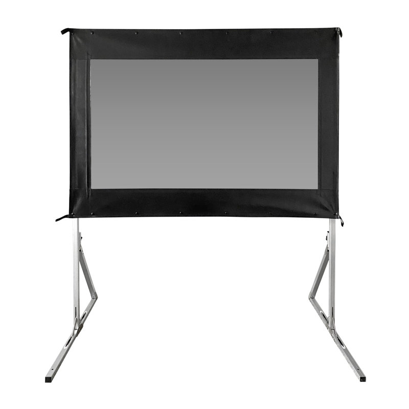 Light-On Grey 29.5" x 52.4" Portable Folding Frame CLR Projector Screen