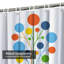 Rideau de douche abstrait 12 lignes-73669535