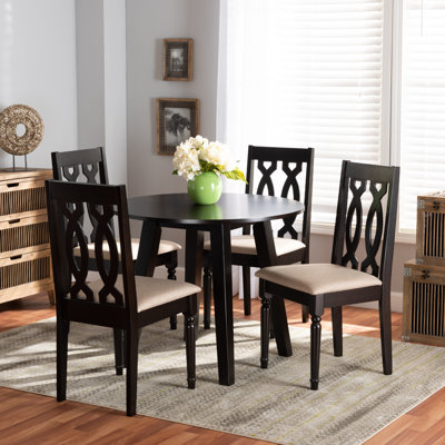 Bautz 4 - Person Four Leg Dining Set