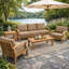 Table d'appoint en teck Galvan