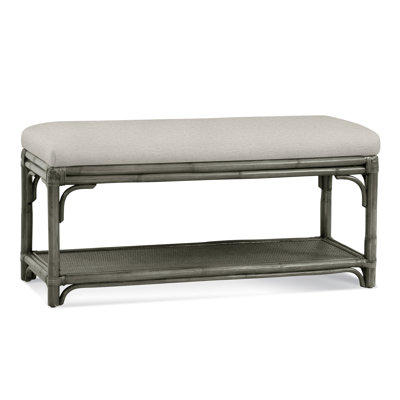Banc de rangement en osier Summer Retreat