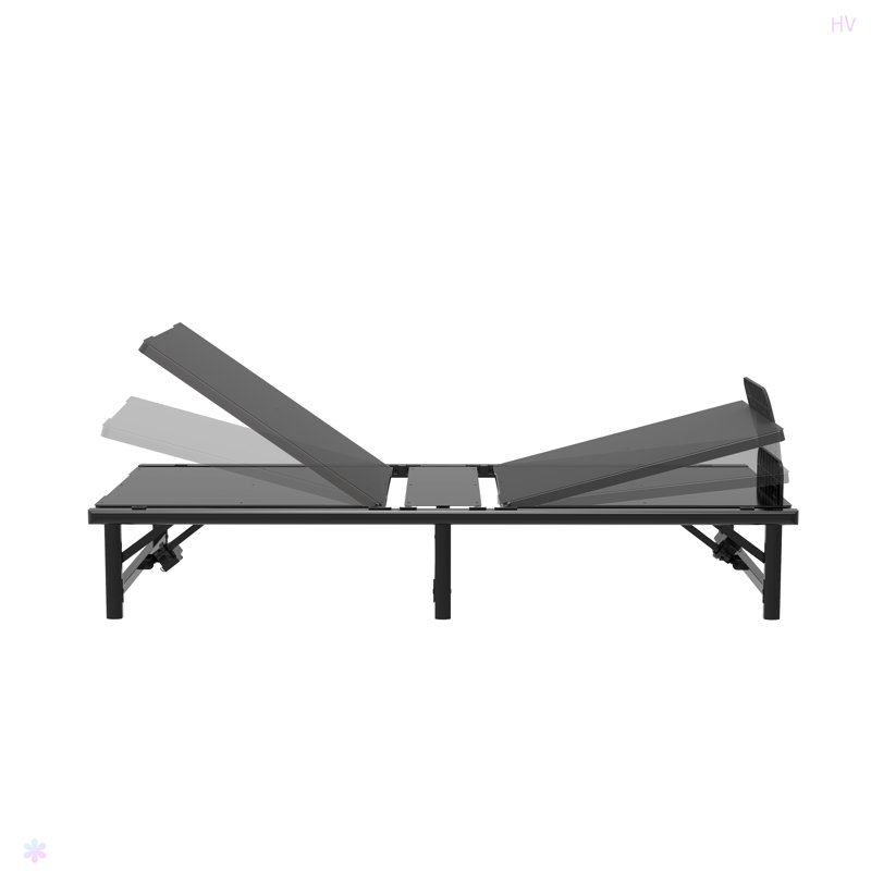 Structure de lit réglable, taille simple TG - 2 moteurs