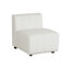 Canapé modulaire modulaire réversible 120 po en microfibre 120 pièces
