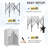 60'' W x 60'' D Steel Pop-Up Canopy Canopy-110824483