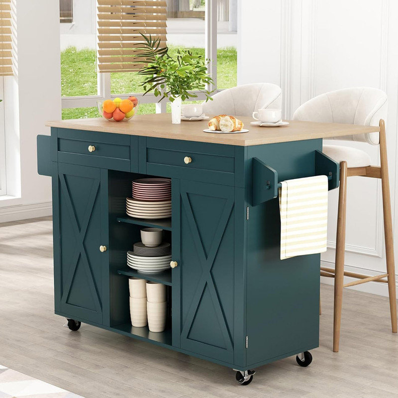 Winston Porter Drop Leaf Kitchen Counter Winston Porter Stool