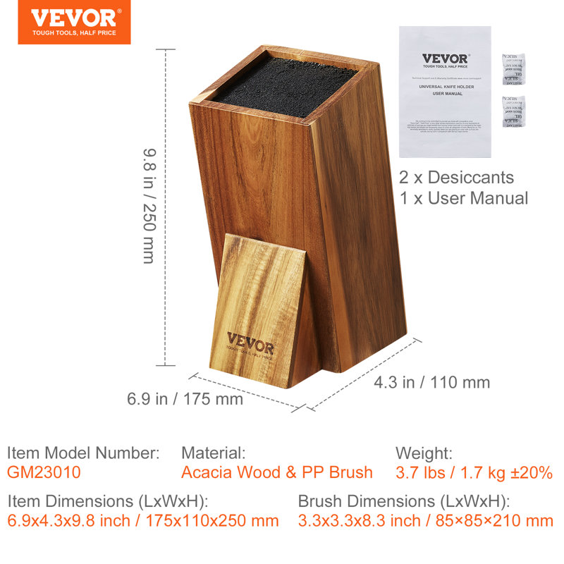 Bloc à couteaux VEVOR