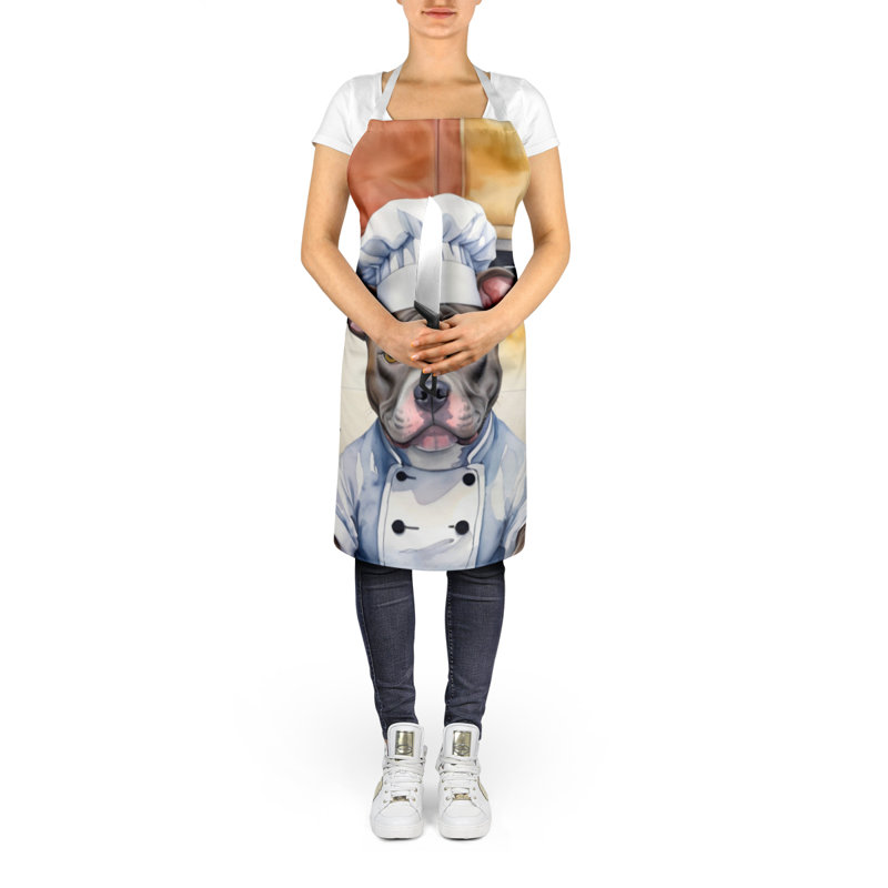 No Pattern Bib Apron