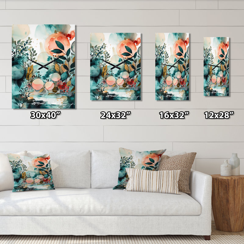 Jannath - Horloge murale Boho, H 32 po x l 16 po x P 1 po